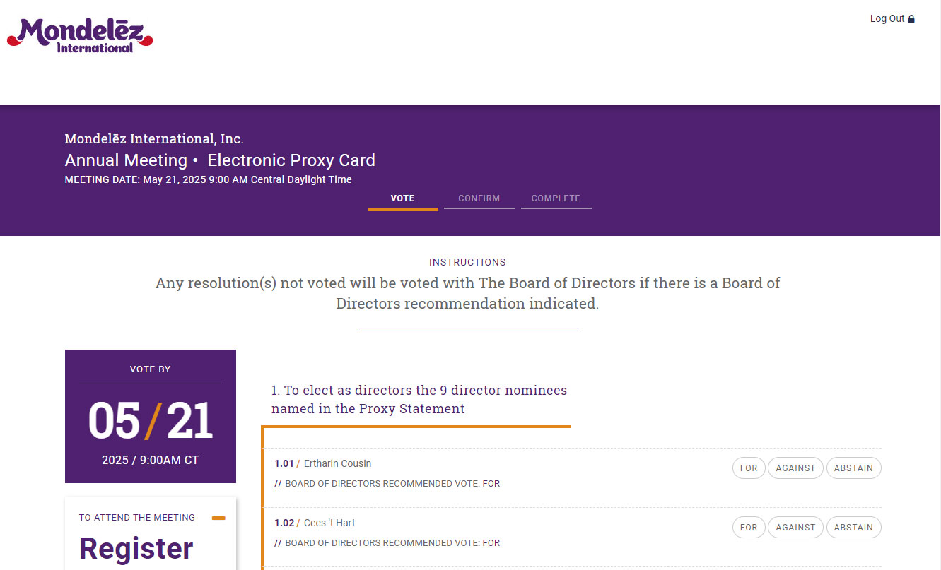 vote site