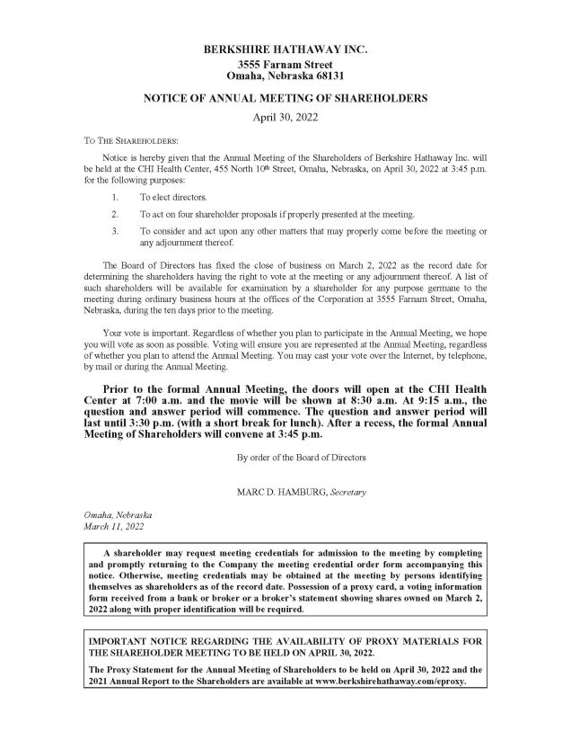 Proxy Statement