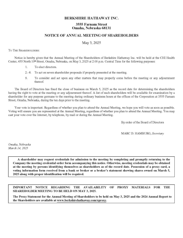 Proxy Statement