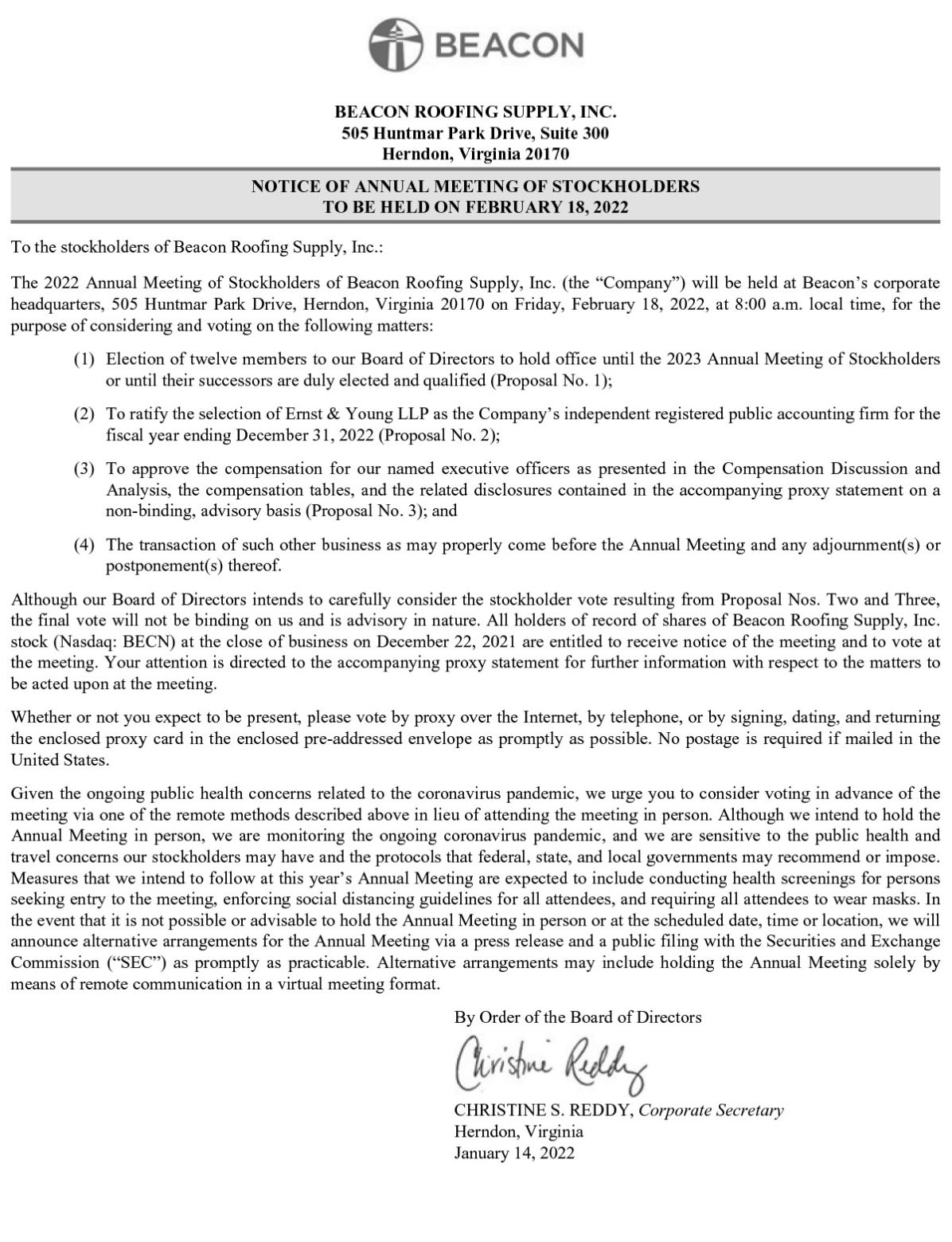 Proxy Statement