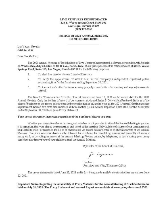 proxy statement